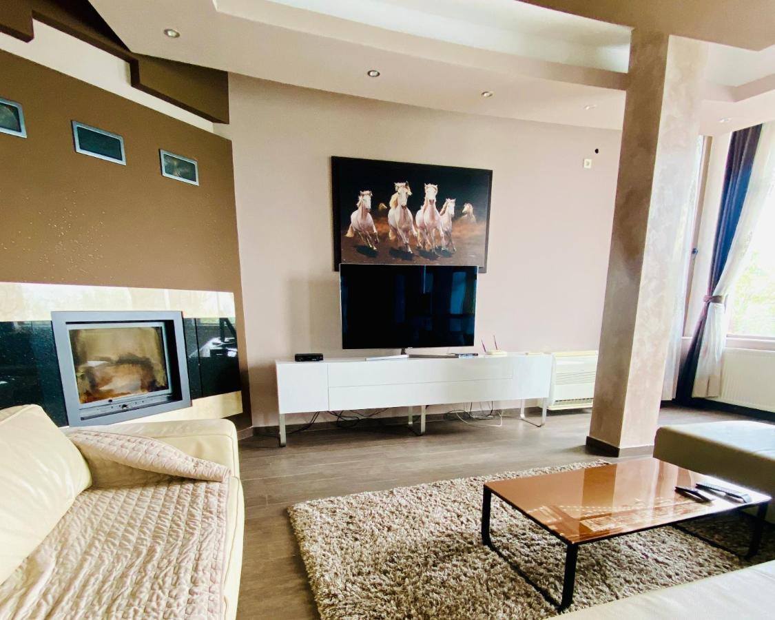 Villa Sunny Side Apartment Skopje Dolno Solnje Bagian luar foto